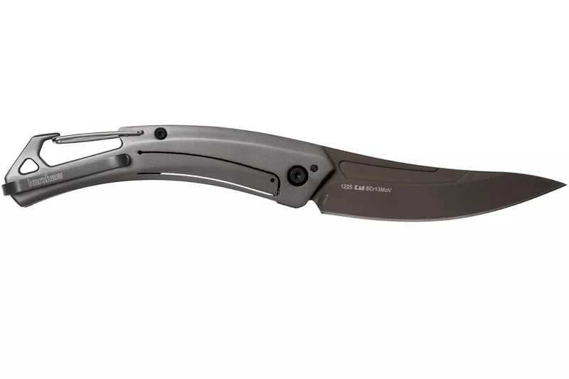 Couteau pliant Kershaw Reverb XL KS.1225 manche en fibre de carbone et G10 bleu/noir 10,9cm