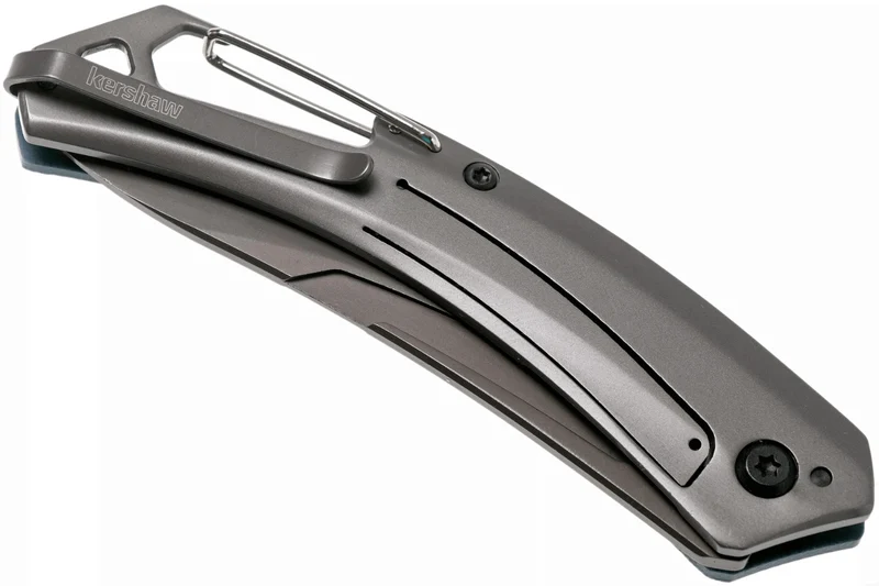 Couteau pliant Kershaw Reverb XL KS.1225 manche en fibre de carbone et G10 bleu/noir 10,9cm