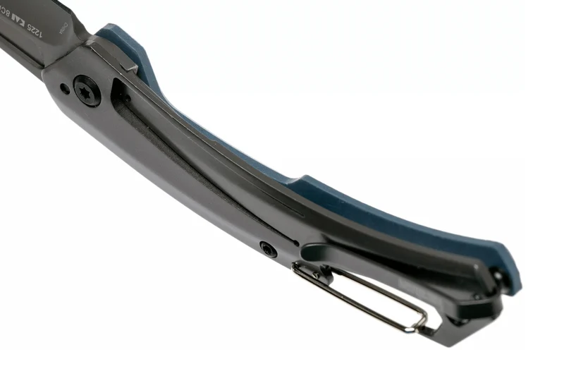 Couteau pliant Kershaw Reverb XL KS.1225 manche en fibre de carbone et G10 bleu/noir 10,9cm