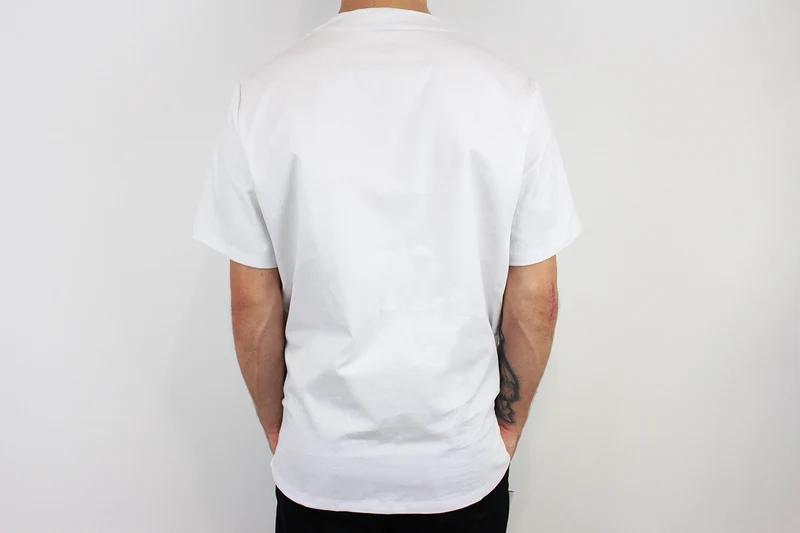 Veste de cuisine unisexe Egochef Leonardo blanche 100% coton à manches courtes