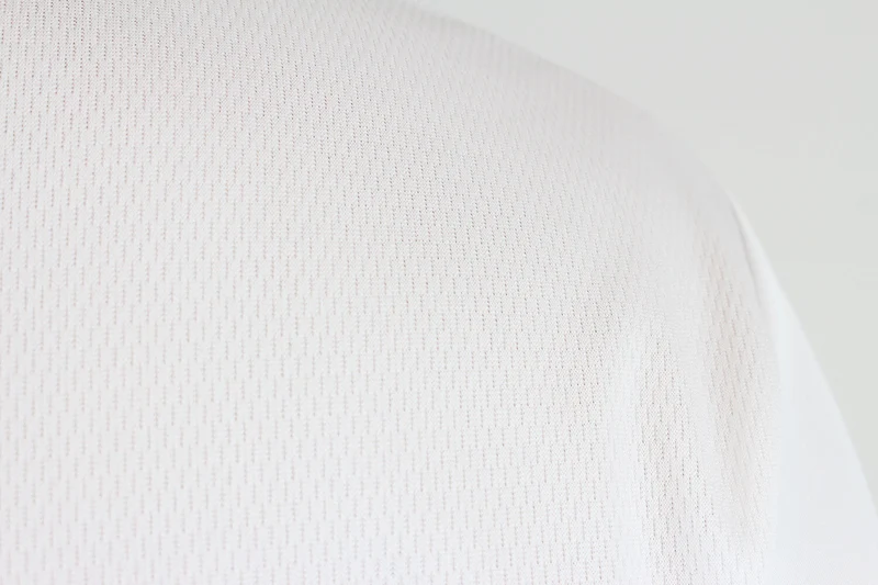 Veste de cuisine unisexe Egochef Ottavio Air Plus blanche 100% microfibre à manches longues