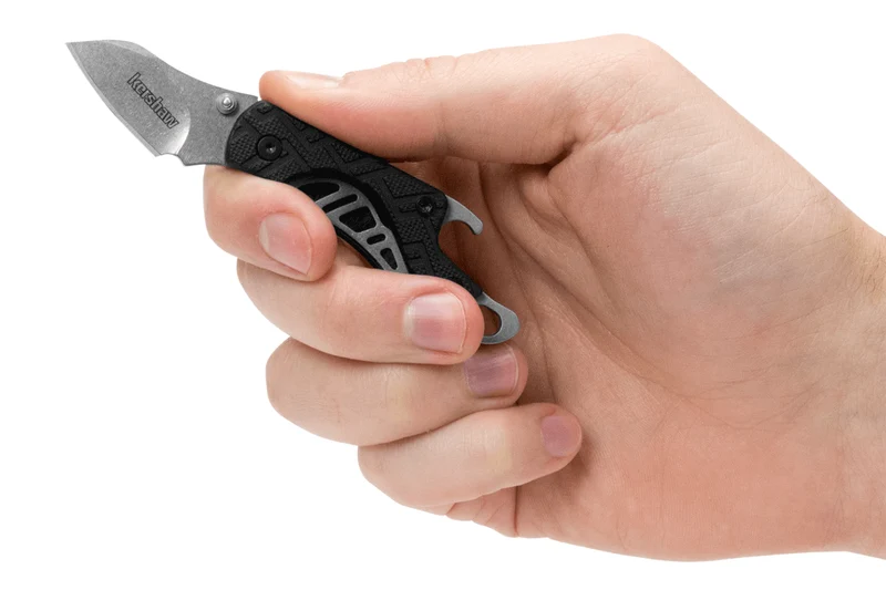 Couteau pliant Kershaw Cinder KS.1025 manche en nylon/fibre de verre 6,6cm + décapsuleur