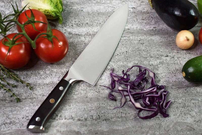 Couteau de chef Fukito Ebène X50 21cm