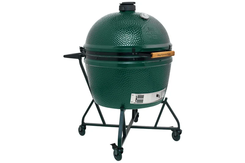 Chariot à roulettes avec poignée intégrée pour barbecue Big Green Egg 2XL