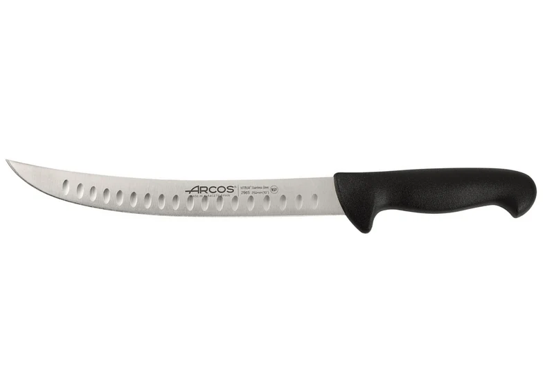 Couteau de boucher courbé Arcos 2900 lame alvéolée 25cm