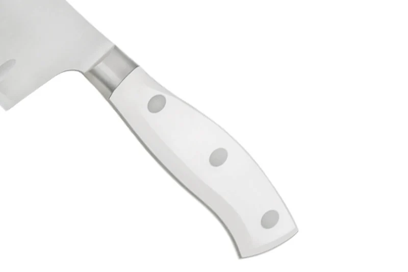 Couteau rocking santoku forgé Riviera White Arcos lame alvéolée 18cm