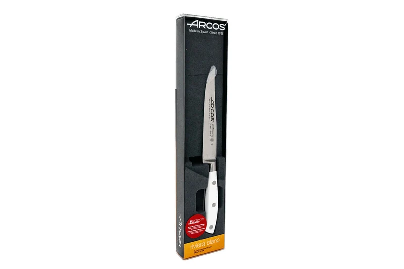 Couteau à découper forgé Riviera White Arcos lame 15cm