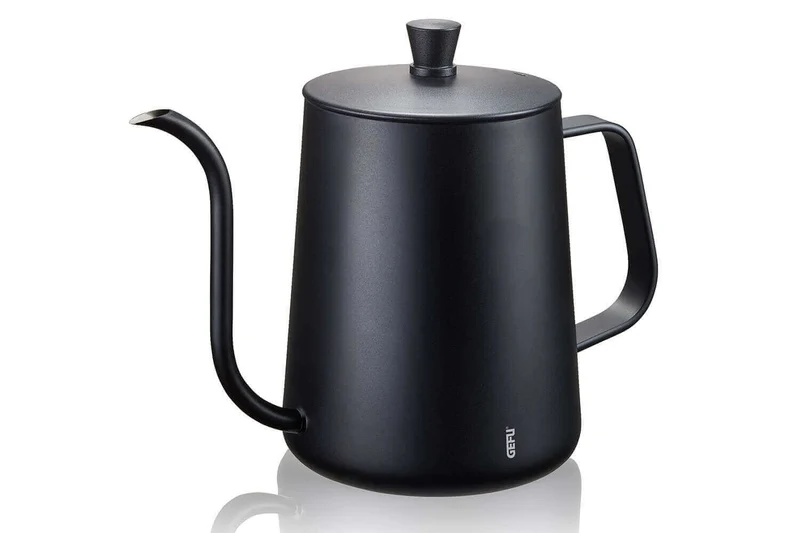 Bouilloire Gefu Cinero 500ml noire à bec col de cygne