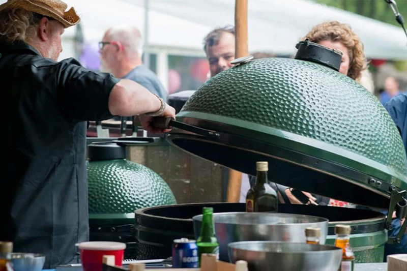 Barbecue Big Green Egg 2XL multifonctions en céramique de qualité supérieure
