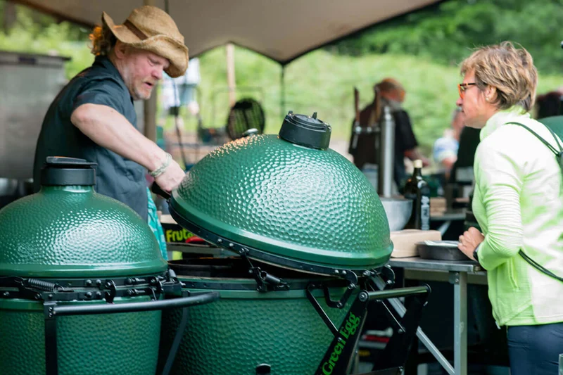 Barbecue Big Green Egg 2XL multifonctions en céramique de qualité supérieure