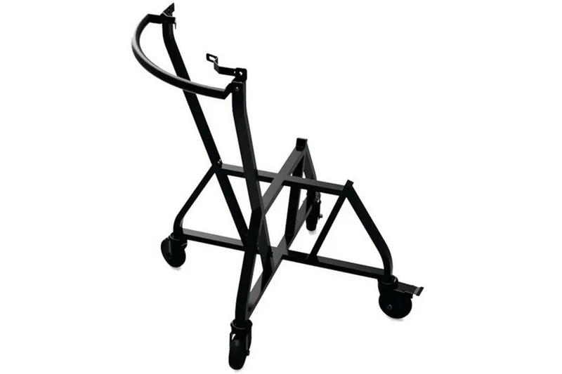 Chariot à roulettes avec poignée intégrée pour barbecue Big Green Egg XLarge