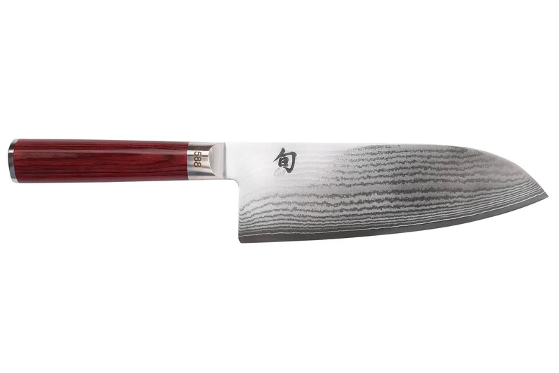 Couteau santoku Kai Shun Classic série limitée Red lame 19cm