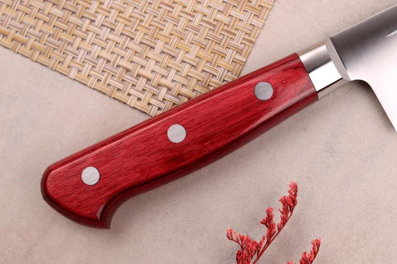 Couteau de chef japonais artisanal Takamura SGR 18cm acier SPG2