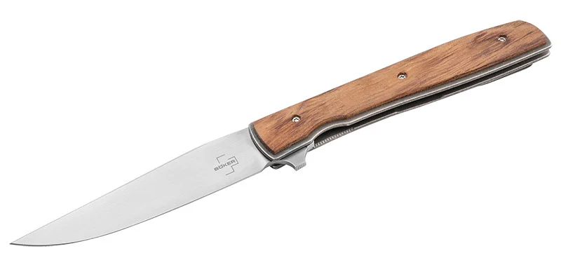 Couteau Bois Naturel Urban Trapper Böker Plus