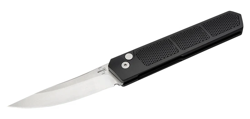 Couteau Noir Automatique Kwaiken Grip Boker Plus