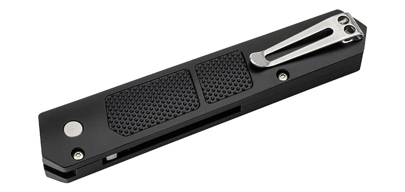 Couteau Noir Automatique Kwaiken Grip Boker Plus