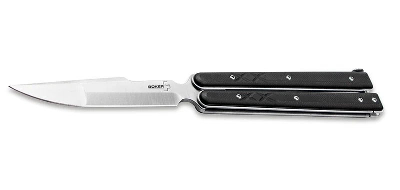 Couteau Balisong Grand G10 Boker Plus