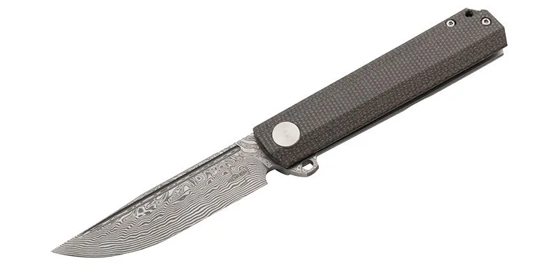Couteau Damas Boker Plus Cataclyst Green Damascus