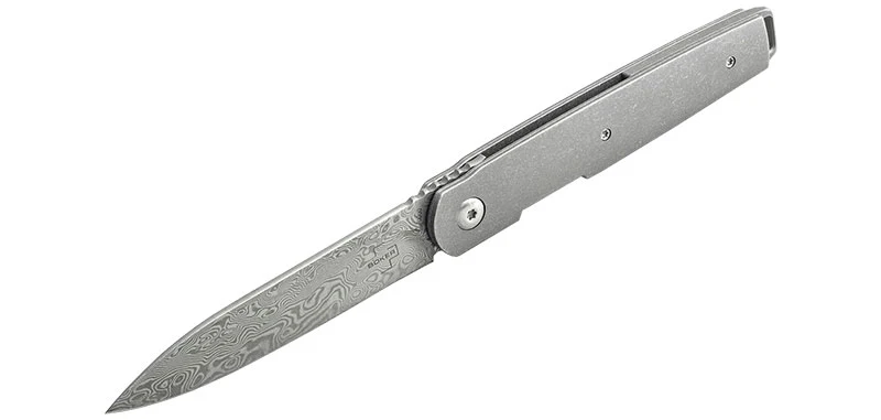 Couteau de Poche Damas et titane Böker Plus