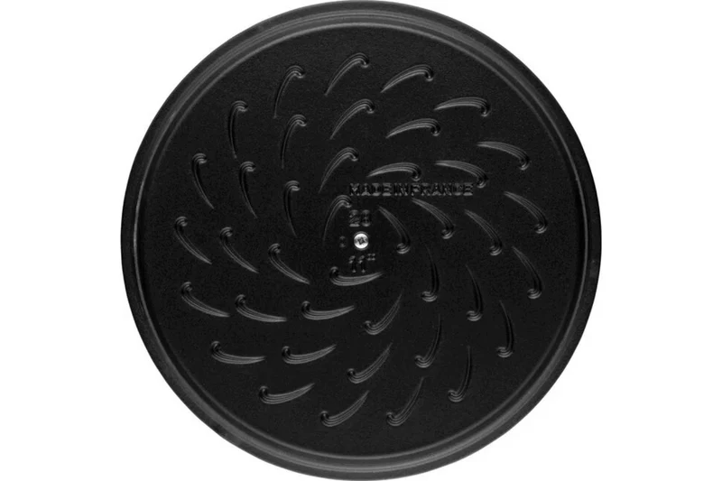 Sauteuse Staub Chistera en fonte émaillée basilic
