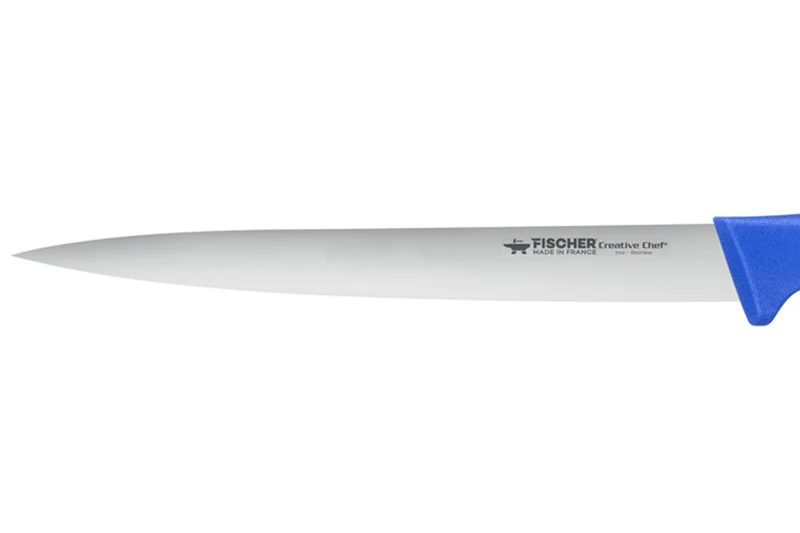 Couteau filet de sole Bargoin Creative Chef 17cm manche surmoulé bleu