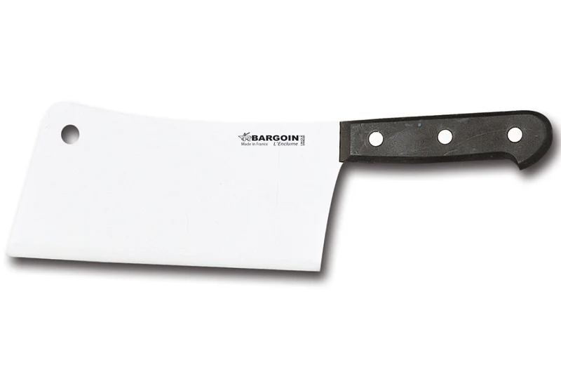 Couperet Bargoin lame 19cm acier inox 640g