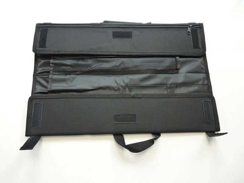 Mallette pour 10 couteaux + poches accessoires 3 Claveles