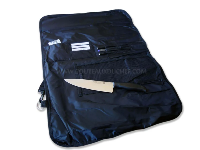 Trousse pour 12 couteaux + poche accessoires Martinez & Gascon