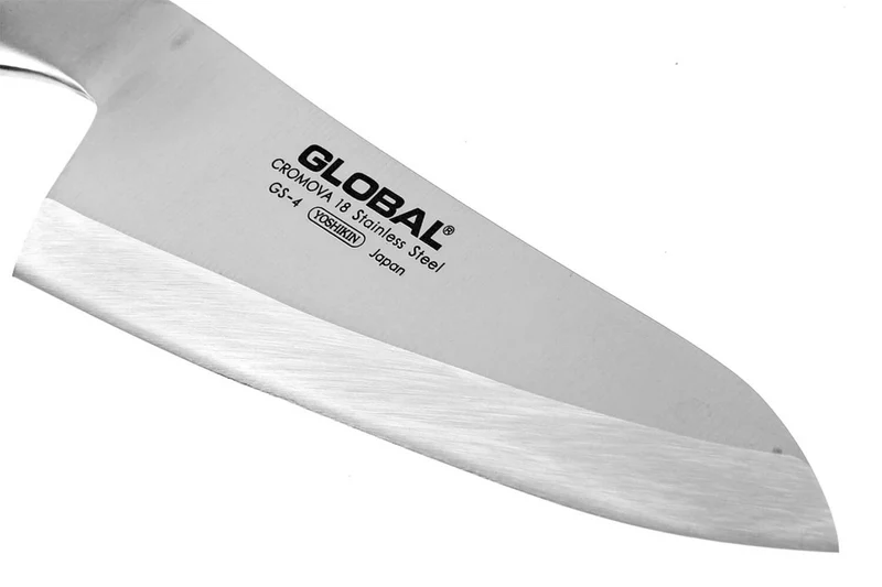 Couteau à légumes japonais Global GS4 lame biseautée pour droitier 12cm