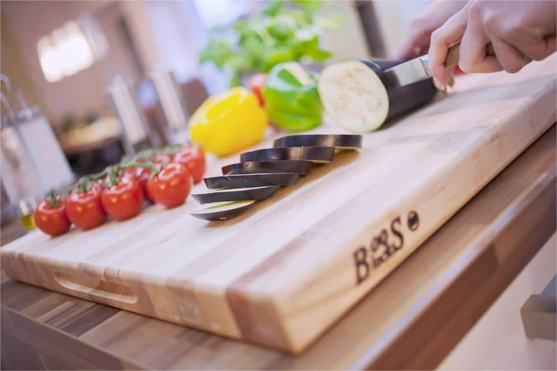 Planche à découper Boos Blocks Chef lite double-face en bois d'érable 51x38cm