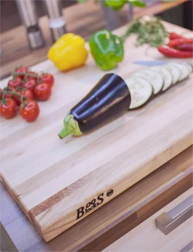 Planche à découper Boos Blocks Chef lite double-face en bois d'érable 51x38cm