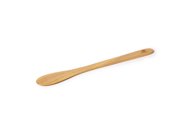 Spatule ronde Bérard faite main en olivier 30cm
