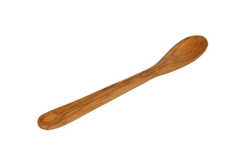 Cuillère à goûter Bérard faite main en olivier 25cm