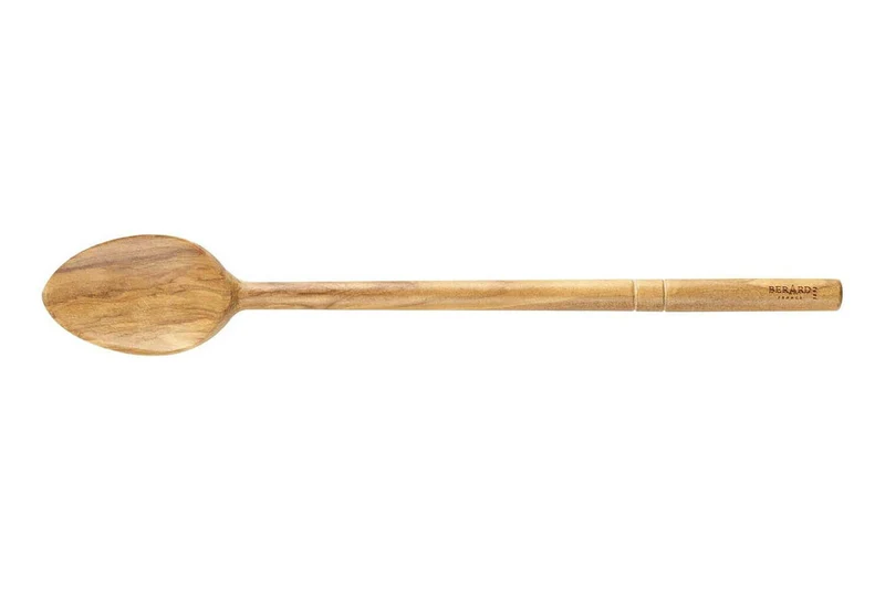 Cuillère à ragoût Bérard faite main en olivier 30cm
