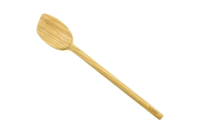 Cuillère à coin Bérard faite main en olivier 30cm