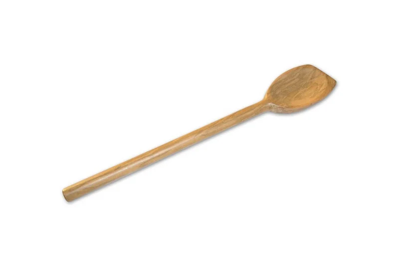 Cuillère à coin Bérard faite main en olivier 30cm