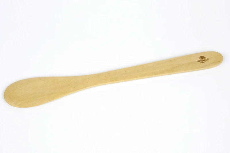 Spatule ronde Bérard Contour faite main en olivier 30cm