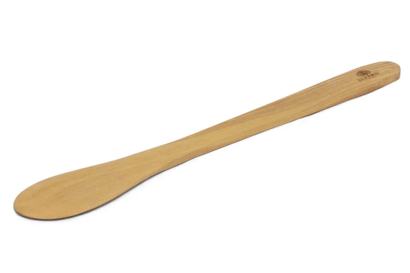 Spatule ronde Bérard Contour faite main en olivier 30cm