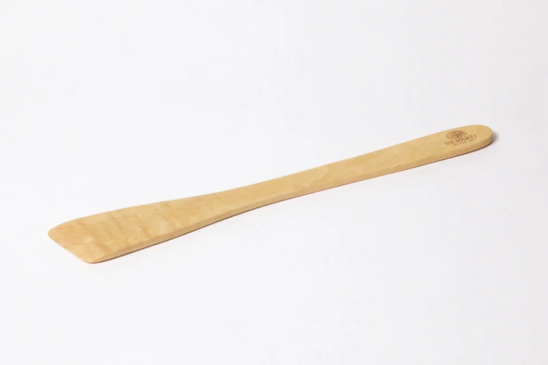 Spatule biseautée Bérard Contour faite main en olivier 30cm