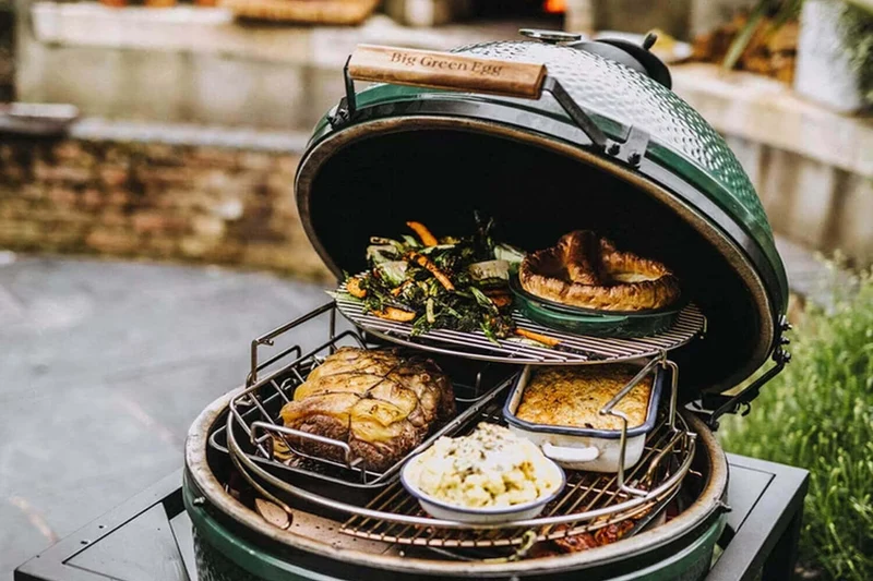 Barbecue Big Green Egg XLarge multifonctions en céramique de qualité supérieure