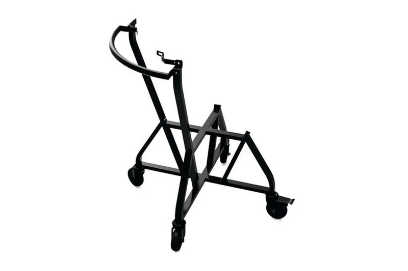 Chariot à roulettes avec poignée intégrée pour barbecue Big Green Egg Medium