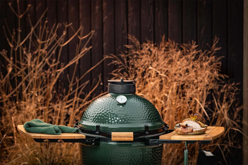 Barbecue Big Green Egg Medium multifonctions en céramique de qualité supérieure