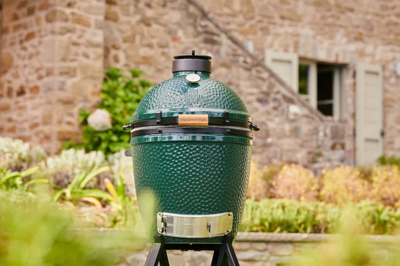 Barbecue Big Green Egg Medium multifonctions en céramique de qualité supérieure