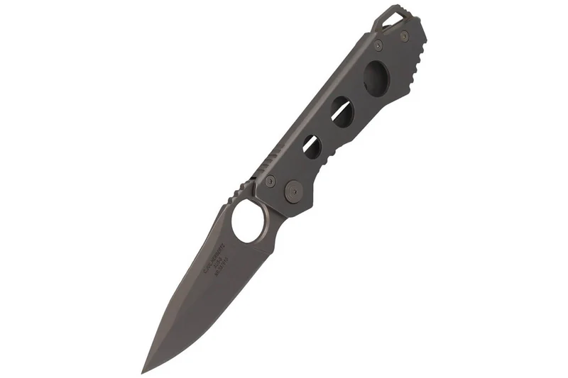 Couteau pliant Herbertz 587610 tout inox finition mat manche 10cm