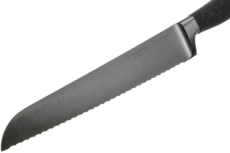 Couteau à pain Wüsthof Performer lame micro dentelée 23cm à revêtement anti-rayures