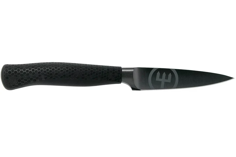 Couteau d'office Wüsthof Performer lame 9cm à revêtement noir anti-rayures