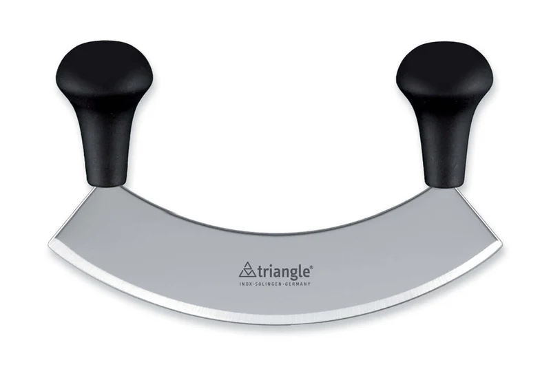 Hachoir berçoir Triangle lame simple inox