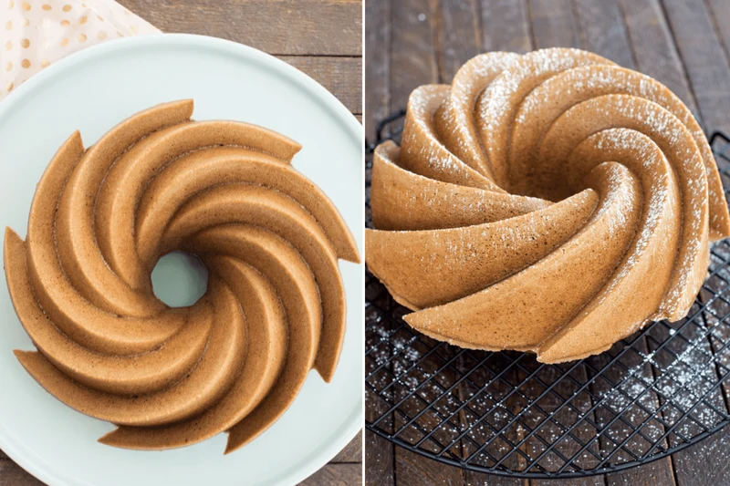 Moule à gâteau Nordic Ware Bundt Heritage gold en fonte d'aluminium diamètre 25cm