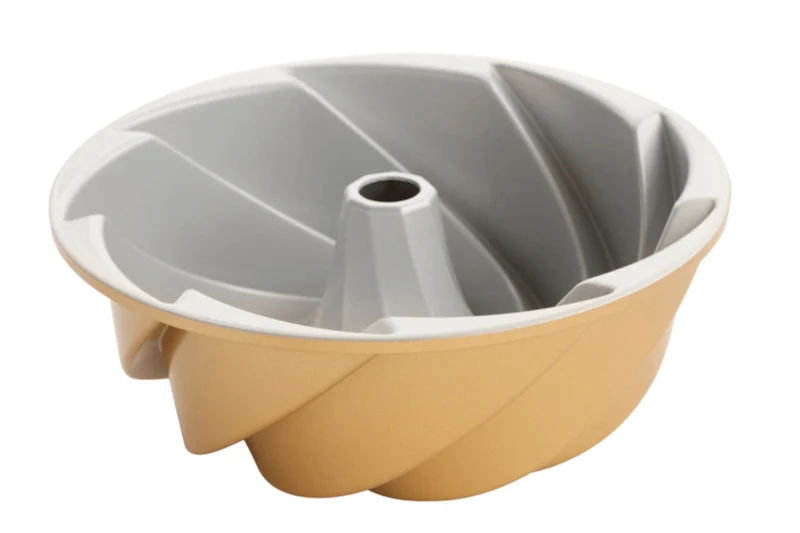 Moule à gâteau Nordic Ware Bundt Heritage gold en fonte d'aluminium diamètre 25cm