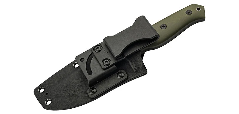Couteau Bushcraft Böker Magnum vert et gris
